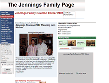 Tablet Screenshot of jenningsouth.org